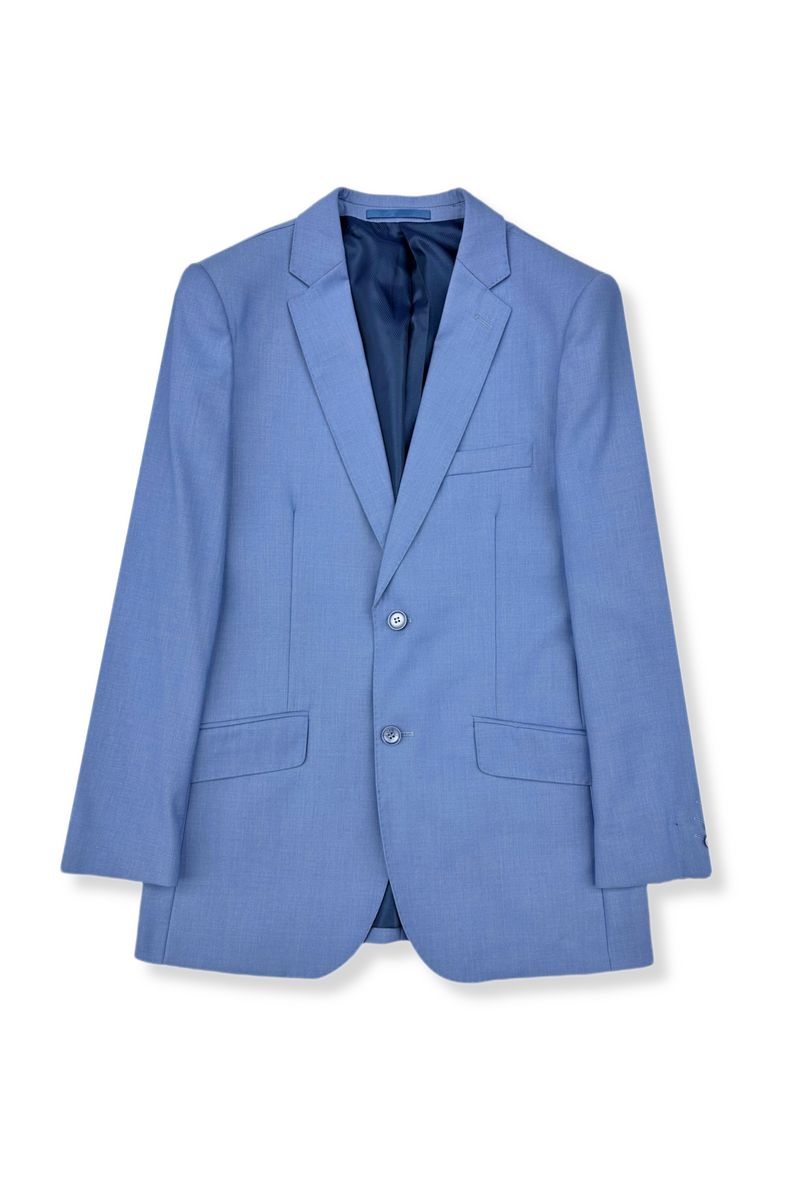 Victorio Slim Solid Vested Suit