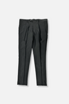 Santo Slim Solid Sharkskin Suit