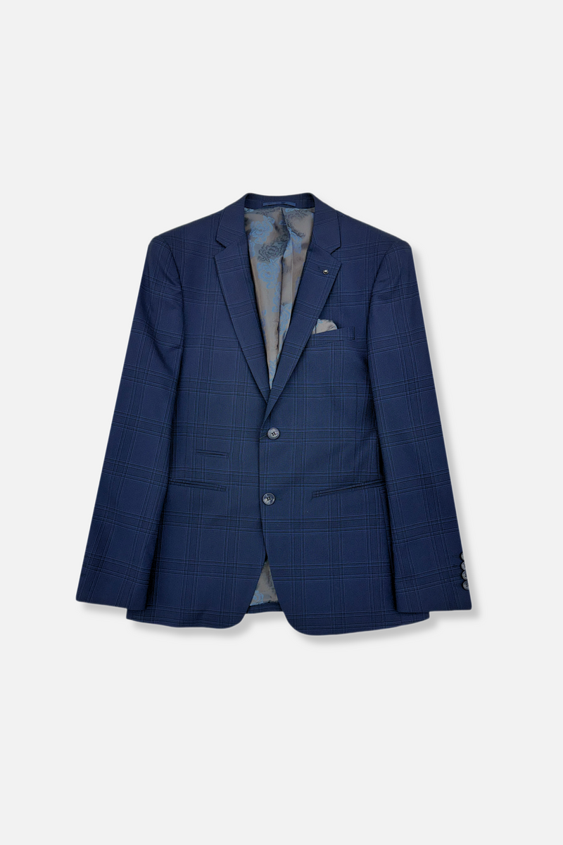 Antonio Skinny Plaid Suit
