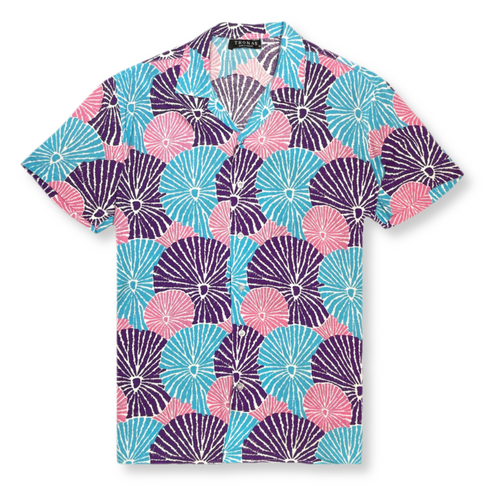 Treviso Tropical Revere Collar Shirt