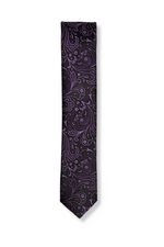 Bainer Skinny Paisley Tie