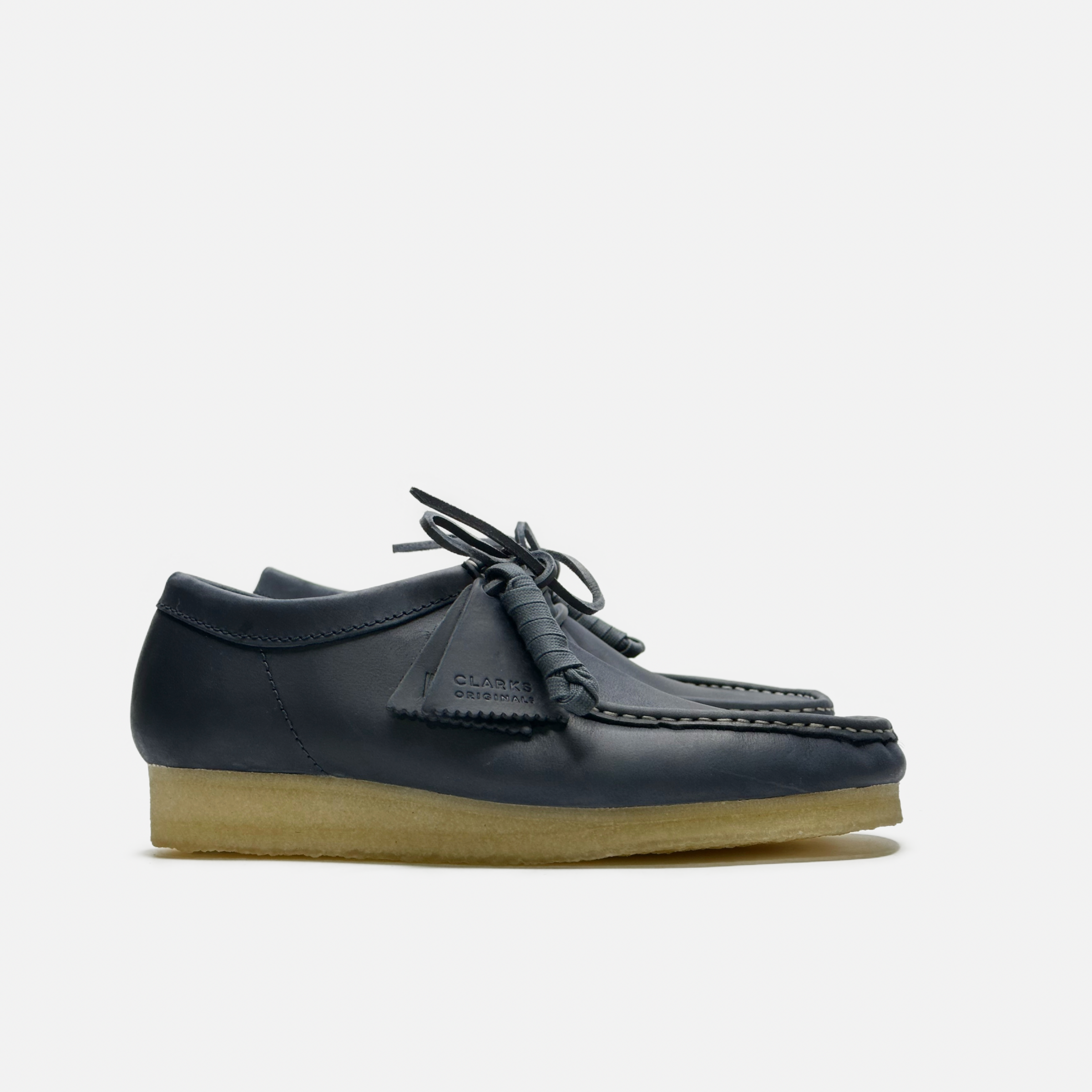 Clarks Wallabee Low Navy Leather 26174515 NEFNYC – New Edition Fashion Clarks Wallabee Low Navy Leather 26174515 NEFNYC – New Edition Fashion