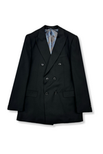 Donder Slim Solid Double Breasted Suit
