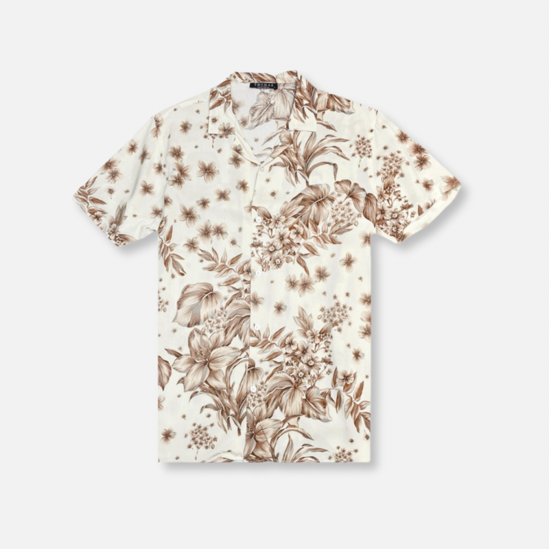 Tarman Tropical Revere Collar Shirt