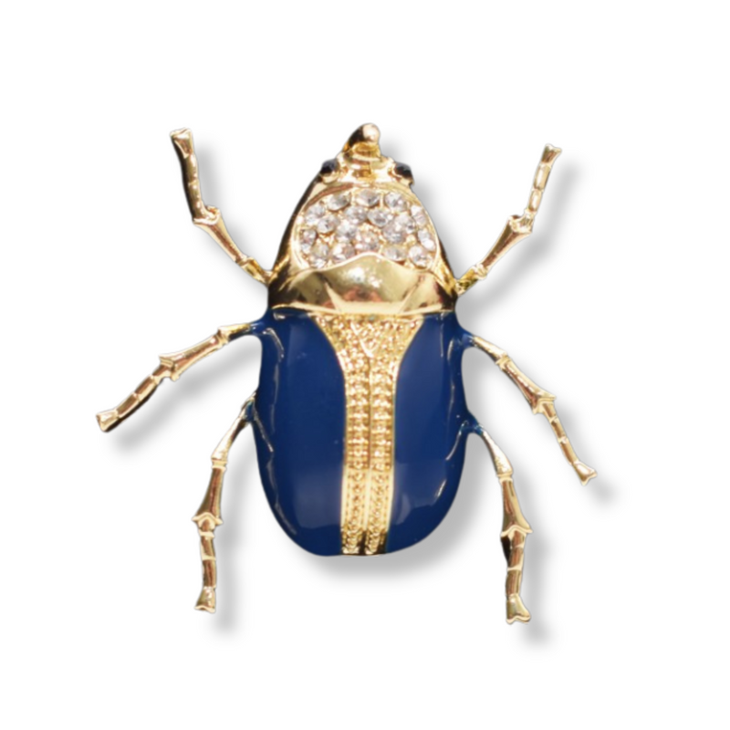 Brody Beetle Lapel Pin Brooch