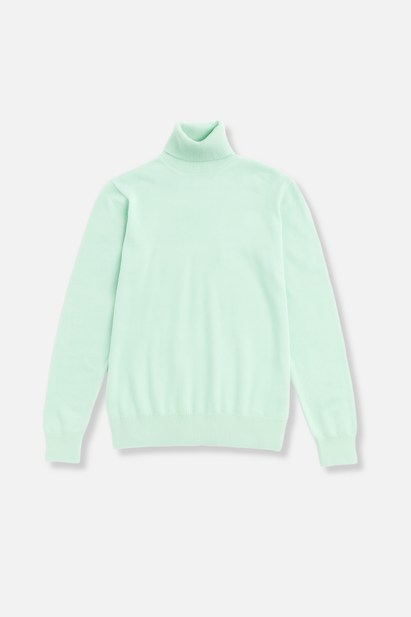 London Solid Turtleneck
