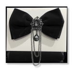 Bayne Brooch Velvet Bow Tie