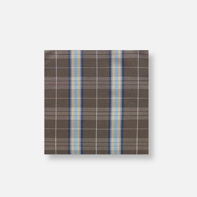 Beckett Plaid Pocket Square