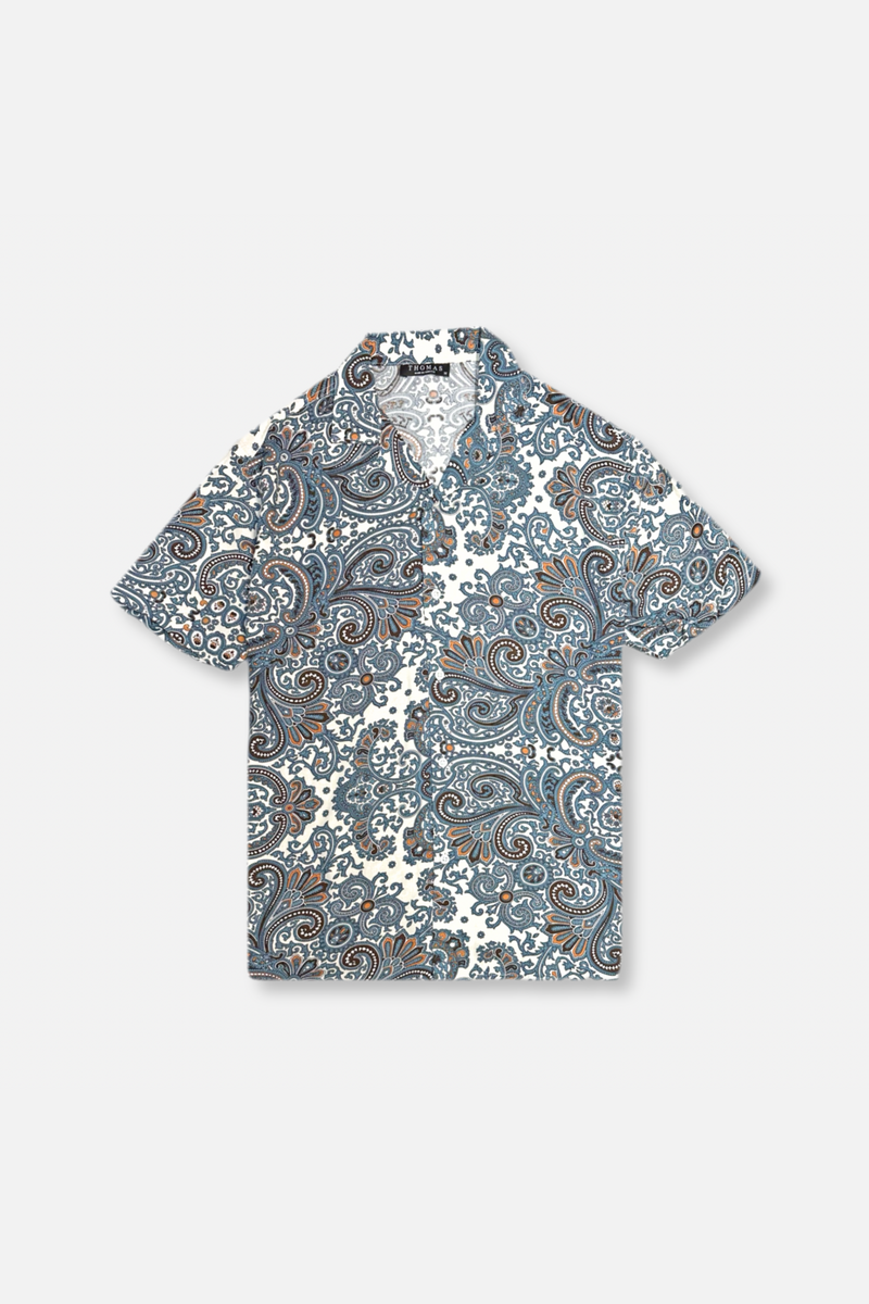 Thanos Tropical Revere Collar Shirt