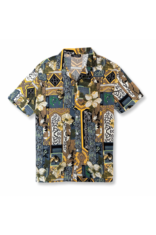 Temple Tropical Resort Revere Collar Shirt