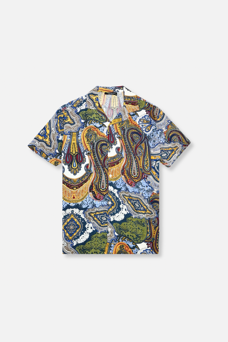 Terrano Tropical Revere Collar Shirt