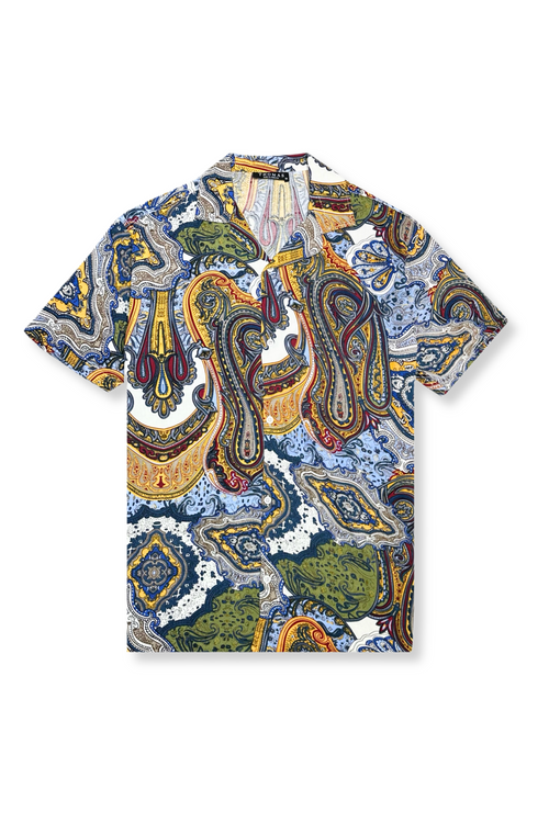 Terrano Tropical Revere Collar Shirt