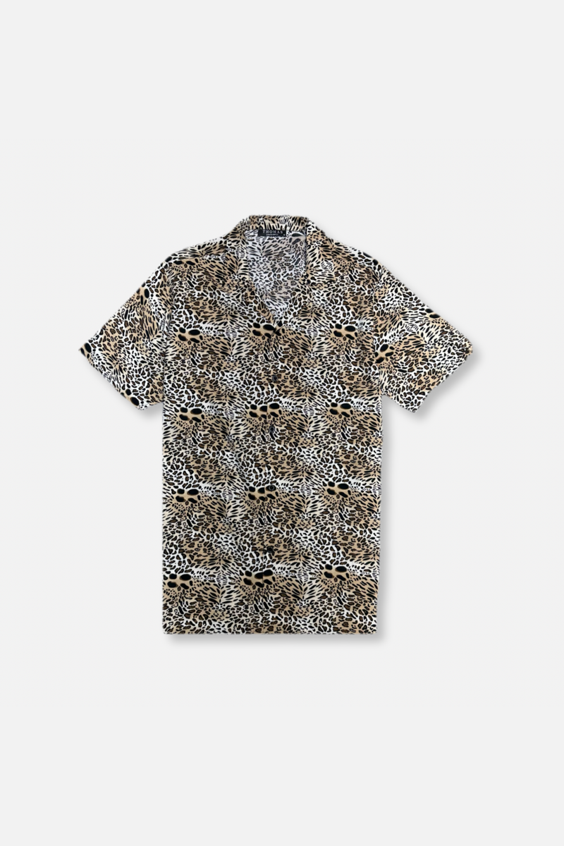 Telesco Tropical Resort Revere Collar Shirt