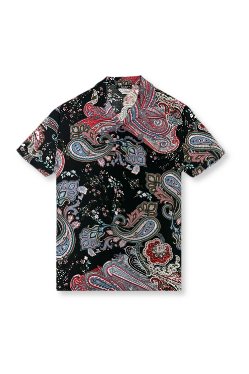 Taylor Tropical Revere Collar Shirt