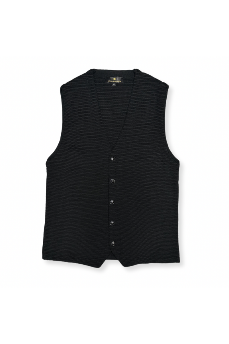Dolan Button Up Knitted Sweater Vest
