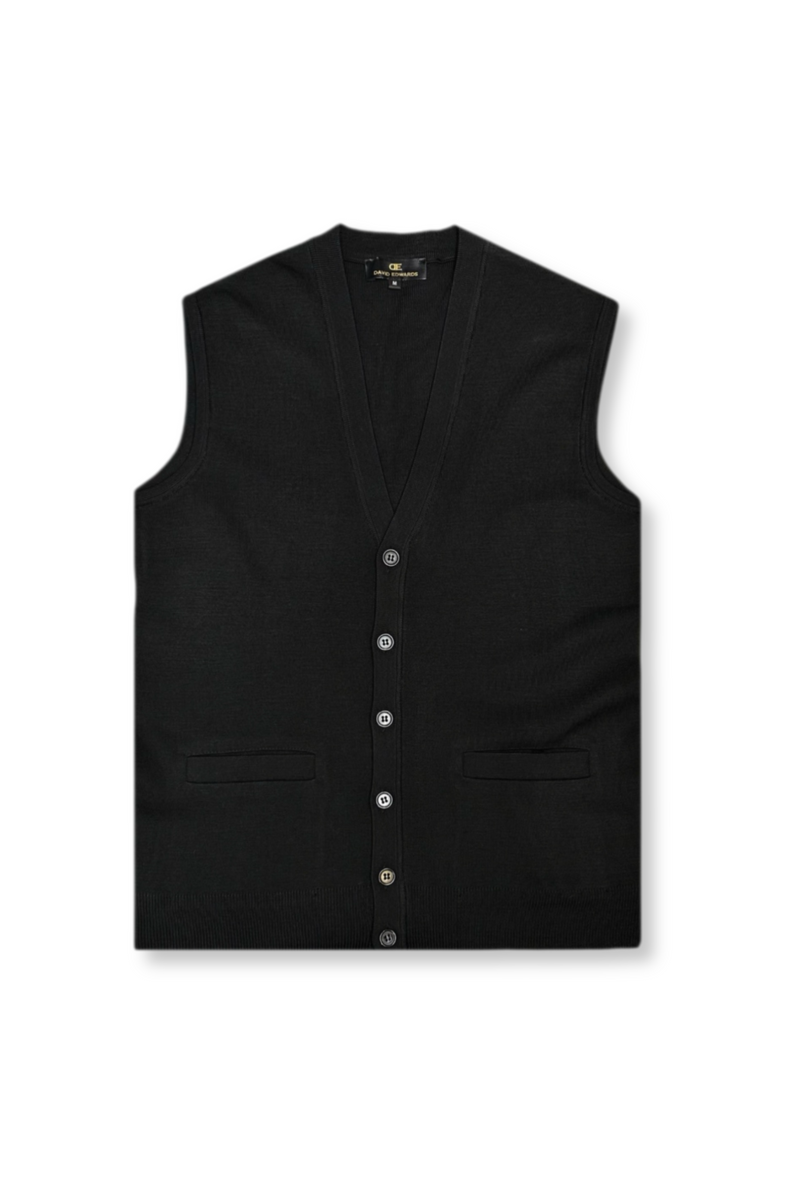 Dowlin Solid Knitted Sweater Vest