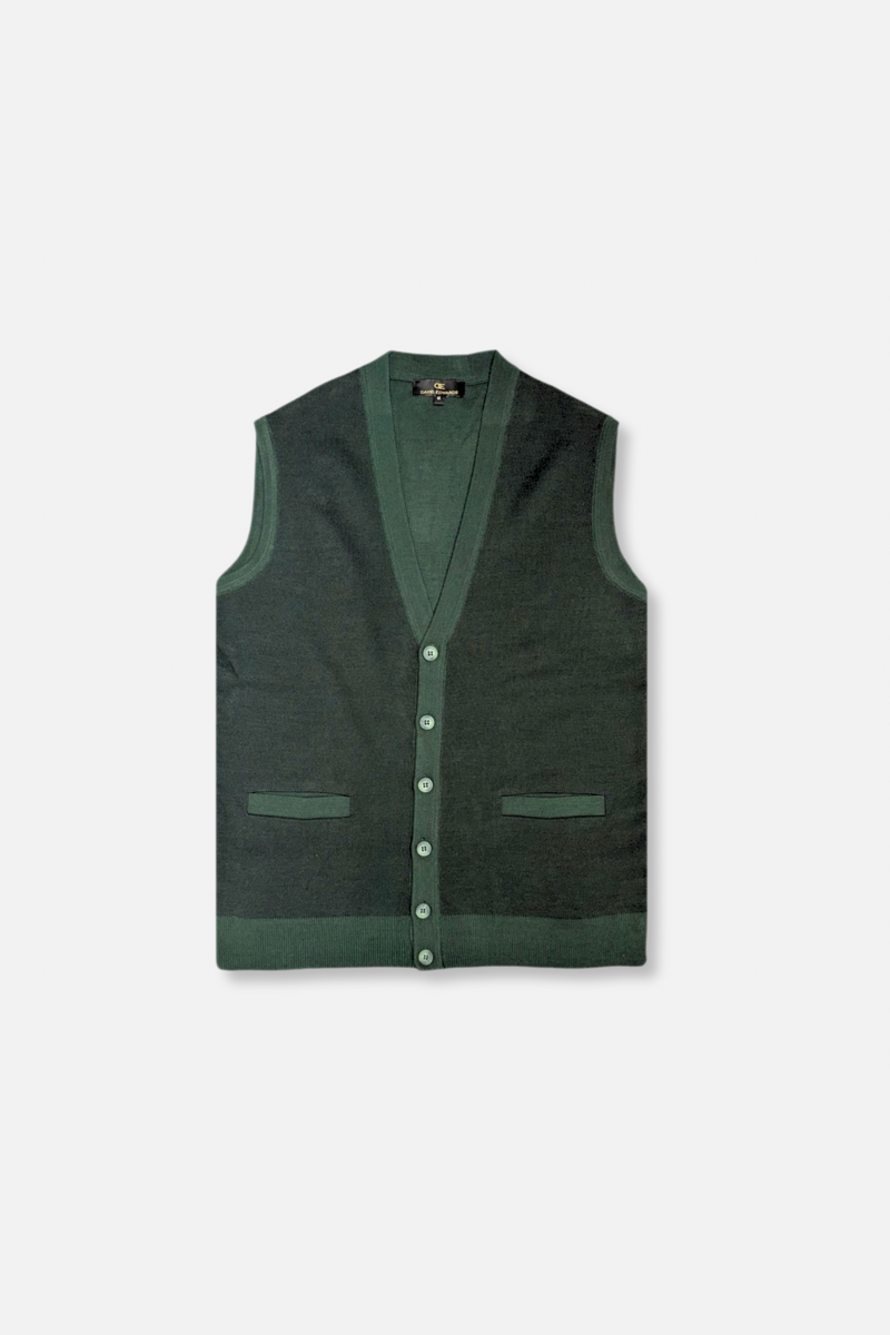 Dowlin Solid Knitted Sweater Vest