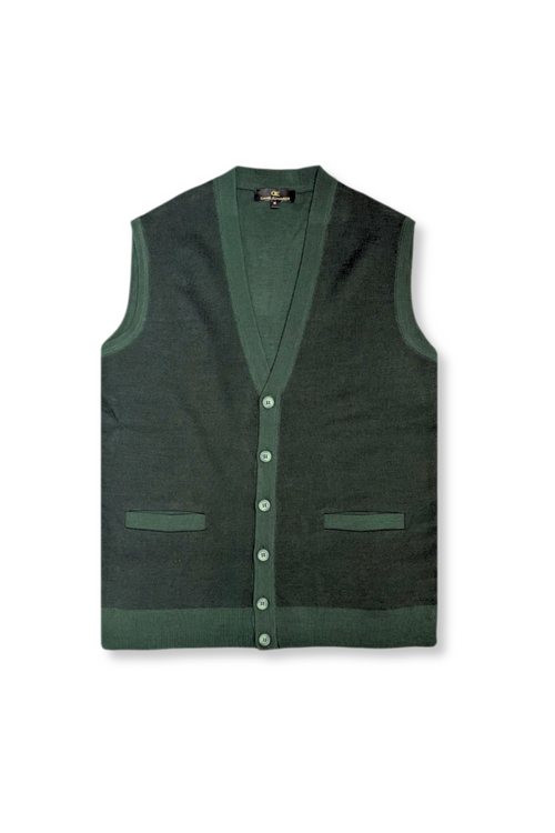 Dowlin Solid Knitted Sweater Vest