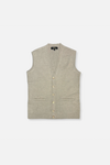 Dowlin Solid Knitted Sweater Vest