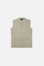 Dowlin Solid Knitted Sweater Vest