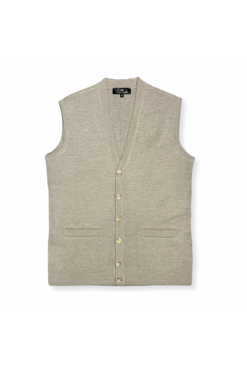 Dowlin Solid Knitted Sweater Vest