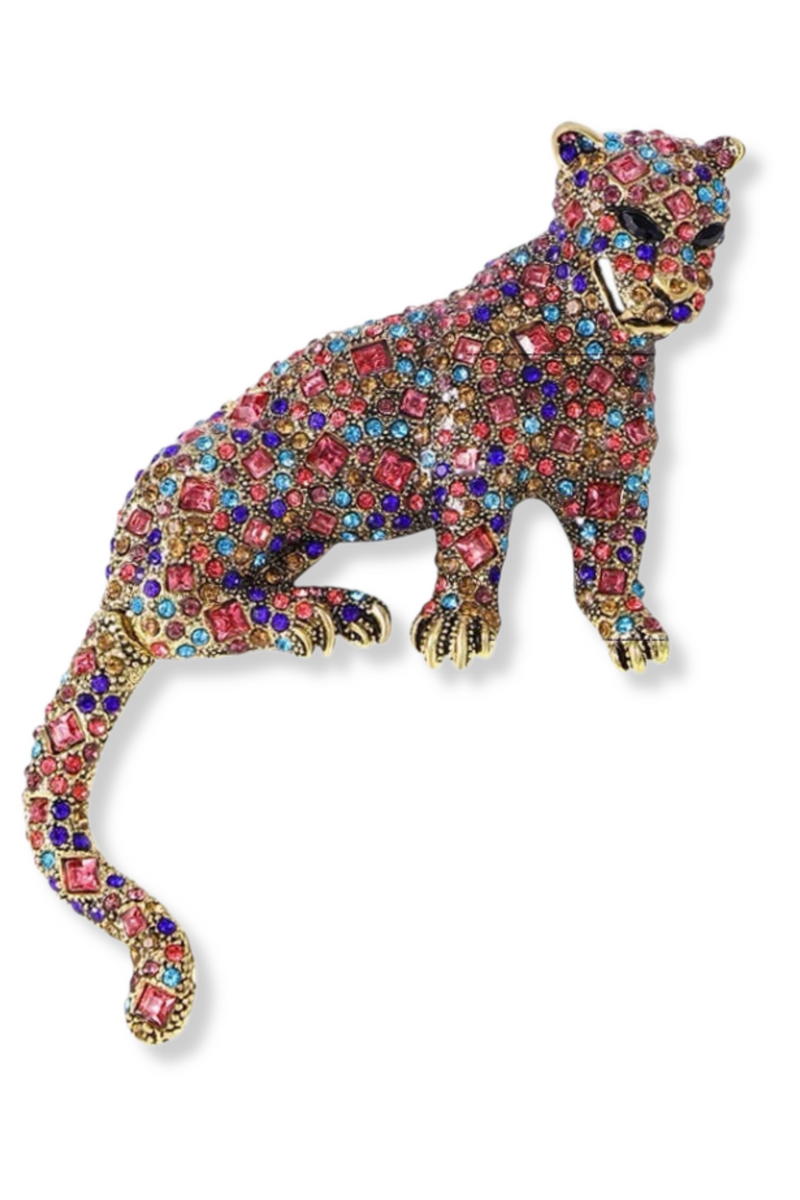 Leopard Lapel Pin Brooch