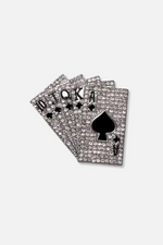 Poker Lapel Pin Brooch