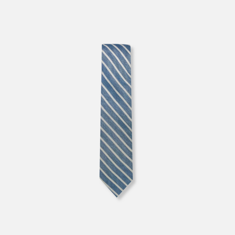 Zefirino Skinny Striped Tie