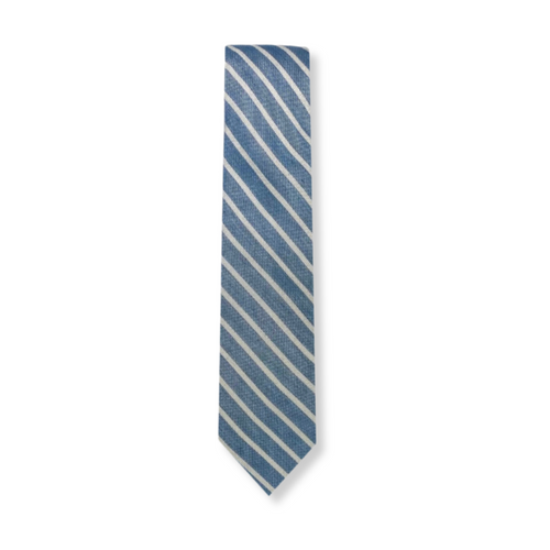 Zefirino Skinny Striped Tie