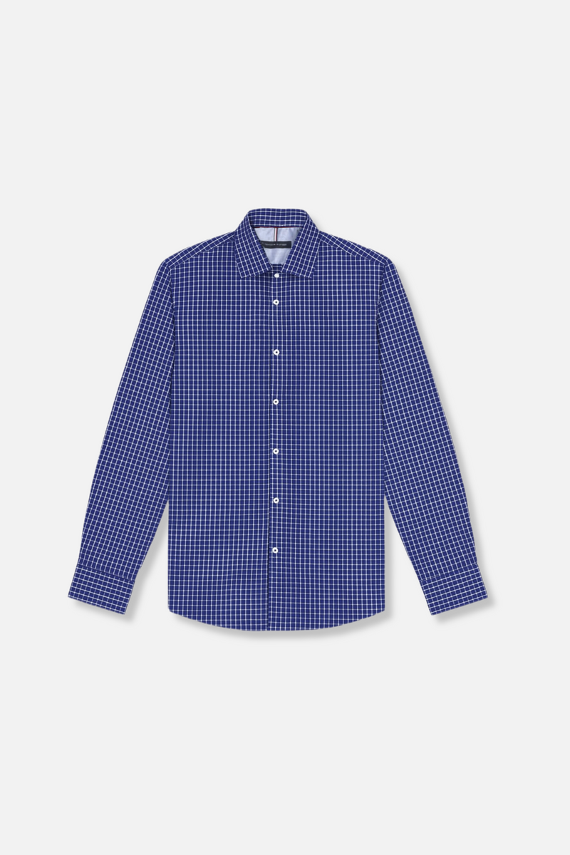 Tancred Broadcloth Check Shirt