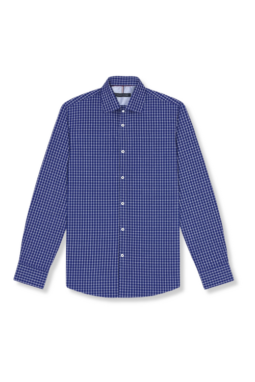 Tancred Broadcloth Check Shirt
