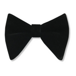 Bryant Long Velvet Bow Tie