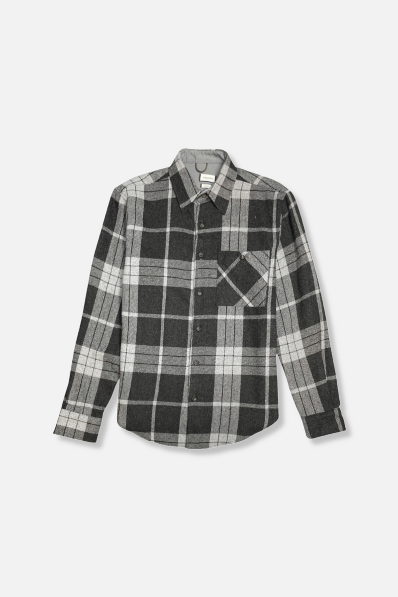Vecchi Plaid Flannel Shirt