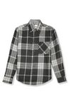 Vecchi Plaid Flannel Shirt