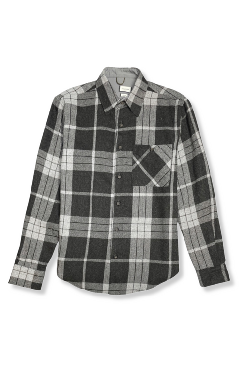 Vecchi Plaid Flannel Shirt