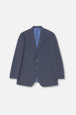 Vistar Slim Plaid Vested Suit