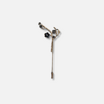 Baines Floral Lapel Pin