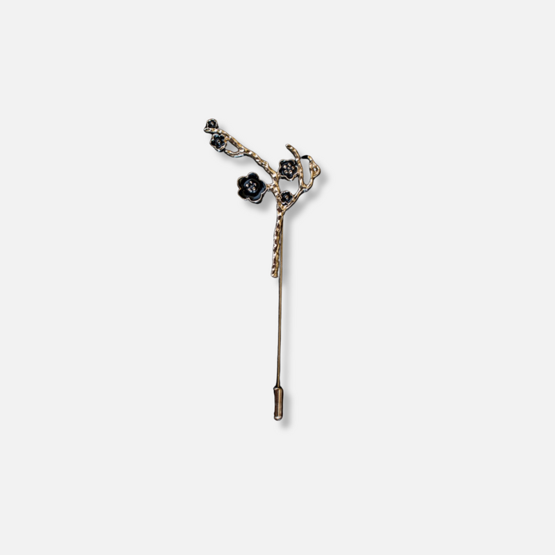 Baines Floral Lapel Pin