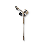 Baines Floral Lapel Pin
