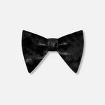 Buffin Long Velvet Bow Tie