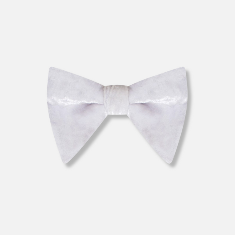 Buffin Long Velvet Bow Tie