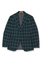 Pirlo Windowpane Vested Suit