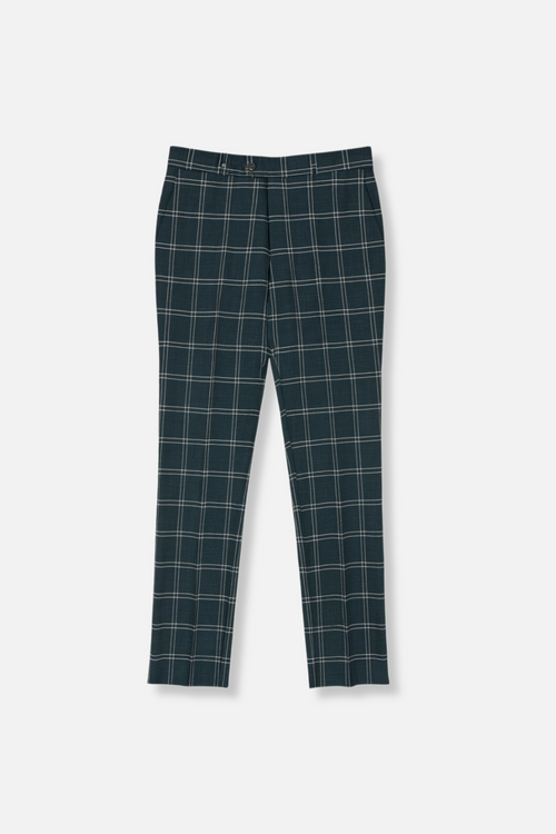 Pirlo Windowpane Vested Suit