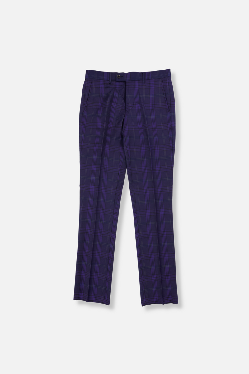 Craig Slim Plaid Pants