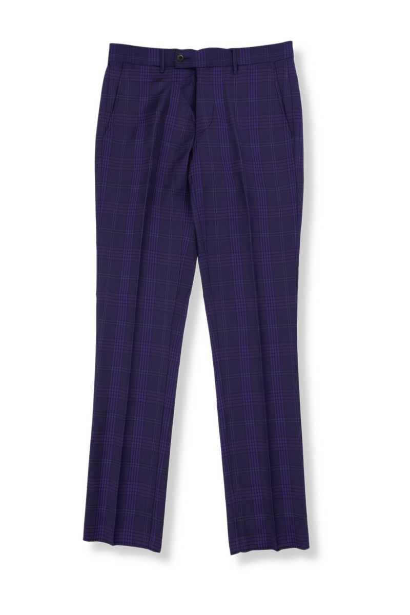 Craig Slim Plaid Pants