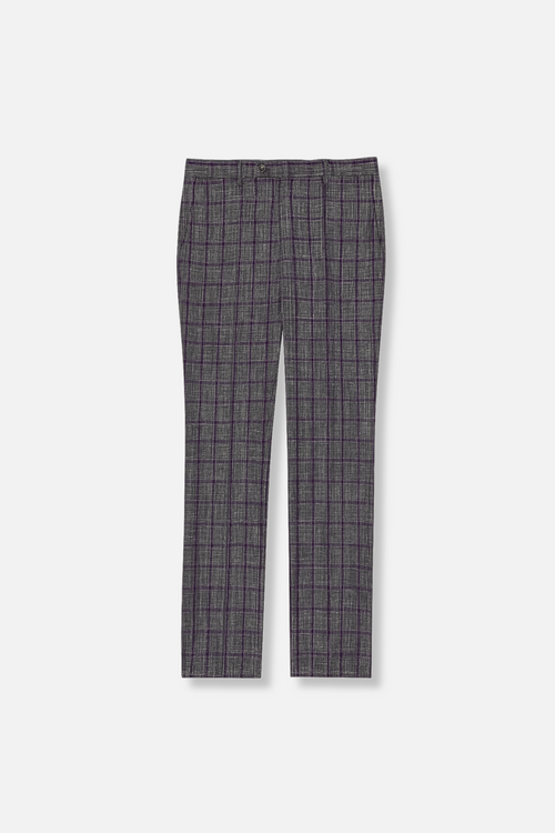 Pirlo Windowpane Vested Suit