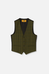 Valentino Plaid Vested Suit