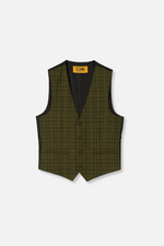 Valentino Plaid Vested Suit