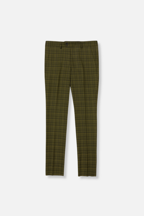 Valentino Plaid Vested Suit