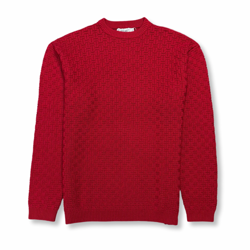 Larson Loose Fit Knit Crew Neck Sweater